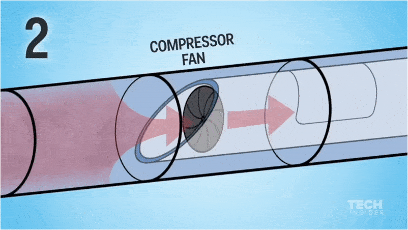 ¿Cómo contrarresta el aire Hyperloop?