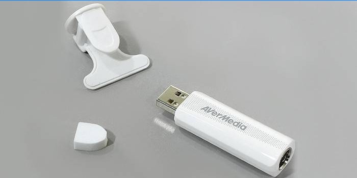 Sintonizador de video USB con antena para laptop AVerMedia Technologies TD310