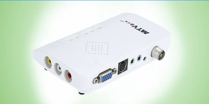 Sintonizador de video analógico HDTV HD LCD TV Box