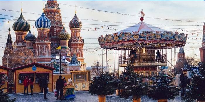 Festividades en Moscú