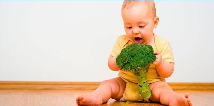 Kid y brócoli