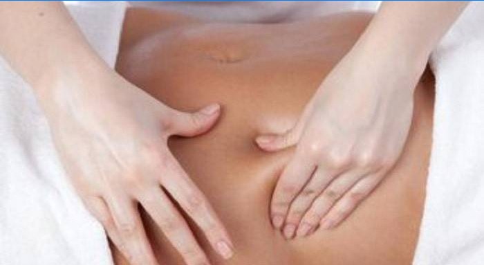 Las sesiones de masaje ayudarán a descomponer la grasa abdominal