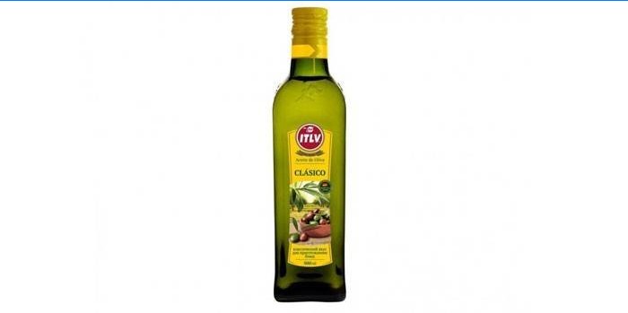Olive ITLV en una botella