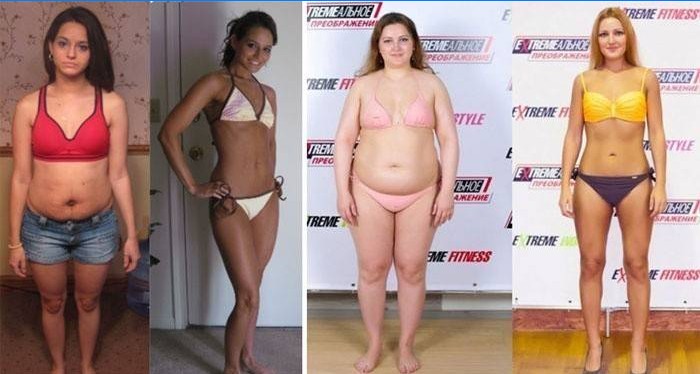 Chicas de pérdida de peso