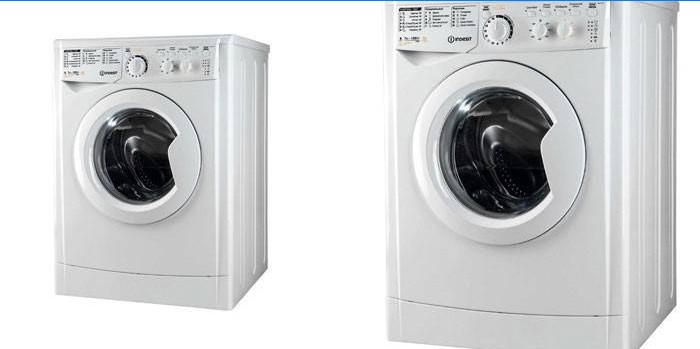 Estrecho Indesit EWDC 7125 lavadora con secadora
