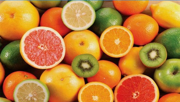 Frutas de la vitamina