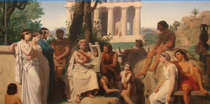 La gente en la antigua Grecia