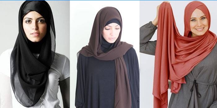 Opciones para un hijab de punto elegante