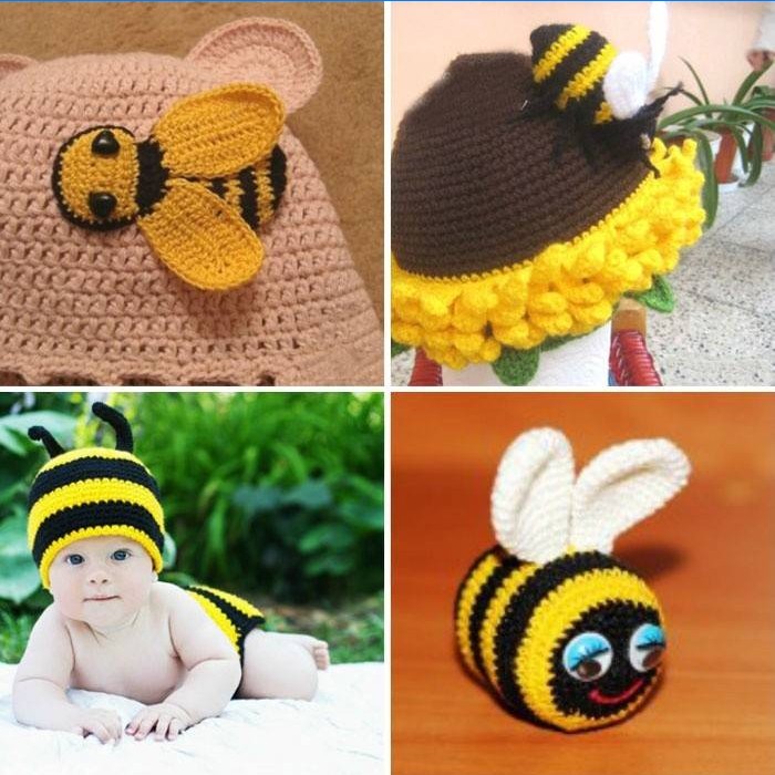 Opciones de sombrero de abeja