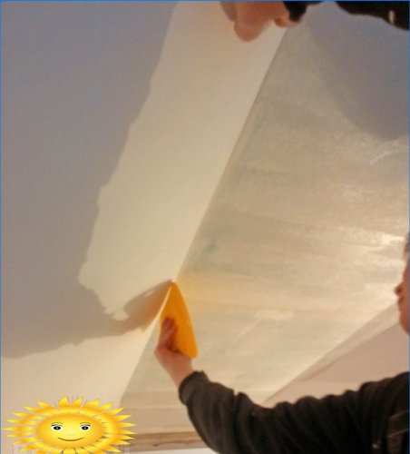 Cómo pegar fibra de vidrio en el techo con tus propias manos.