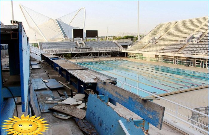 Instalaciones olímpicas abandonadas