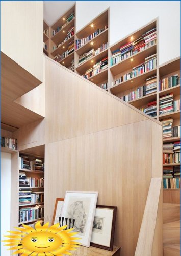 Librería-escalera