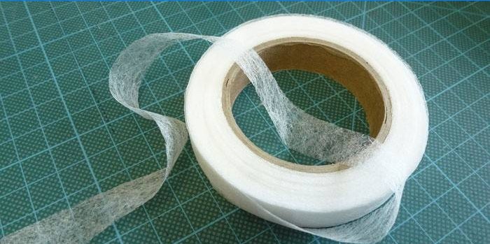 Línea de araña de cinta adhesiva para coser