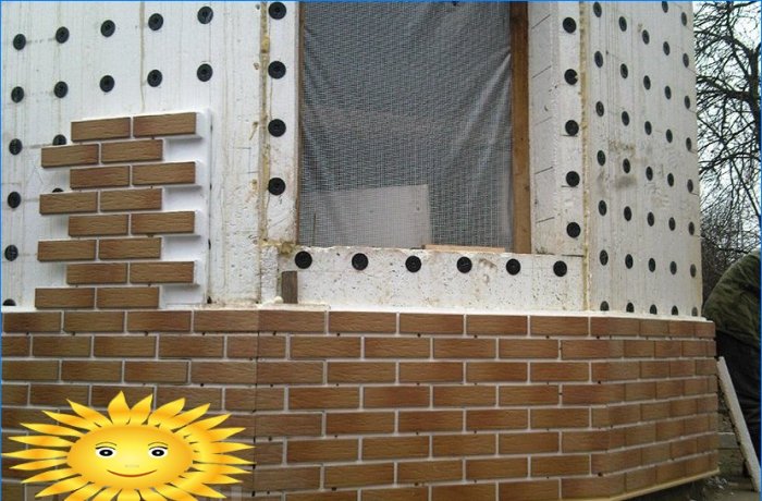 Paneles térmicos de fachada con baldosas de clinker
