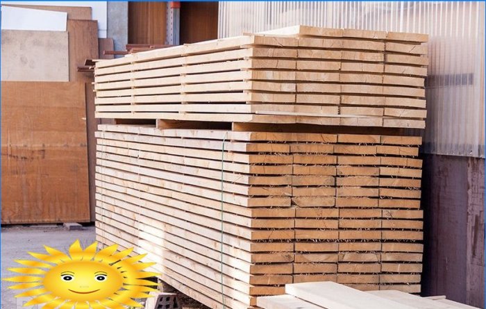 Protección de madera. Cómo almacenar madera