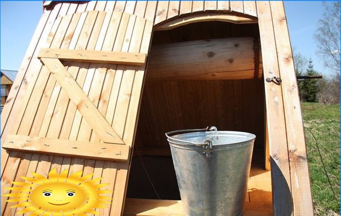 Tratamiento de agua para una casa de campo. Desinfección de agua en un pozo.
