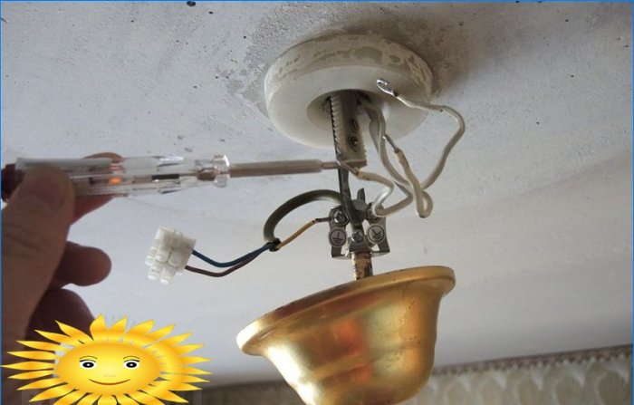 Cómo conectar una lámpara de araña a un interruptor