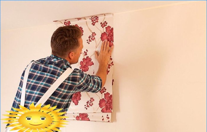 Cómo pegar papel tapiz en las paredes