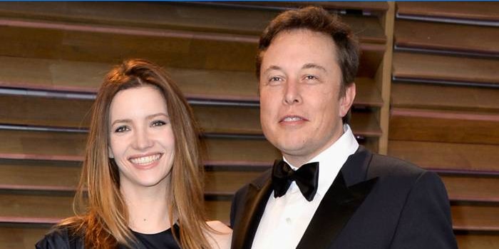 Elon Musk y Talula Riley