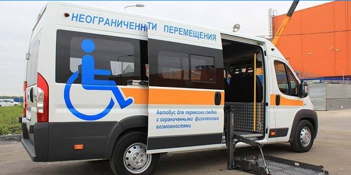 Bus para discapacitados