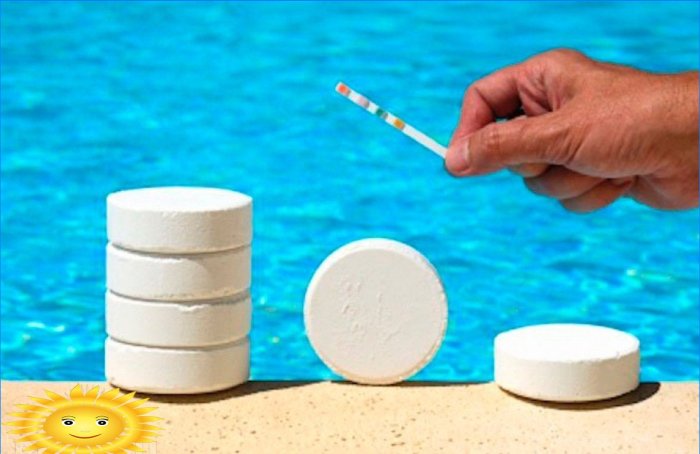 Métodos de tratamiento del agua de la piscina