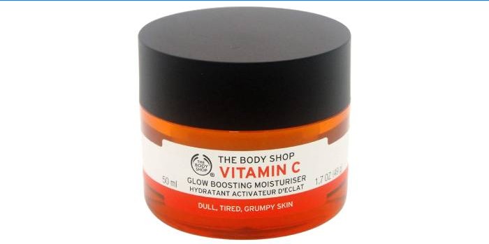 The Body Shop, crema hidratante que aumenta el brillo de la vitamina C