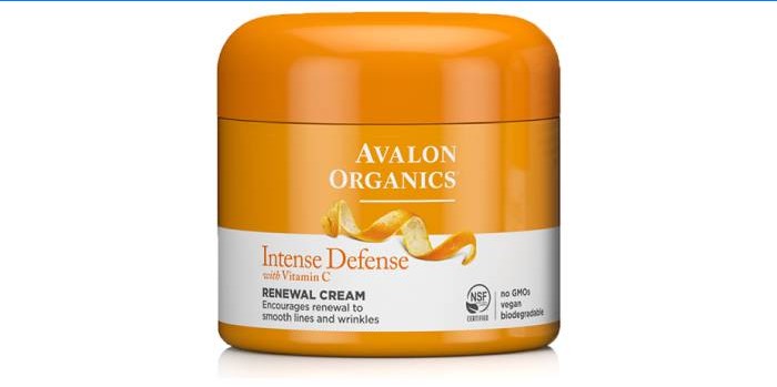 Avalon Organics, crema renovadora con vitamina C