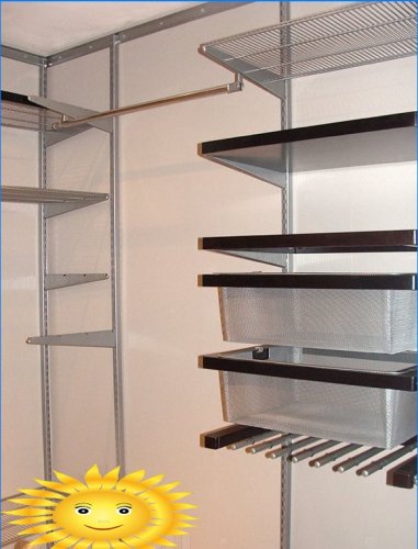 Sistemas de almacenamiento de guardarropa: armario de bricolaje