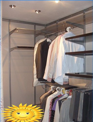 Sistemas de almacenamiento de guardarropa: armario de bricolaje