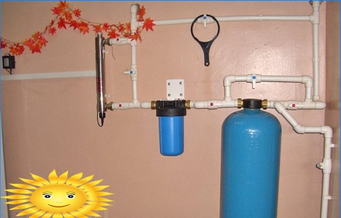 Sistemas de tratamiento de agua: instalación de equipos de tratamiento de agua para el hogar.
