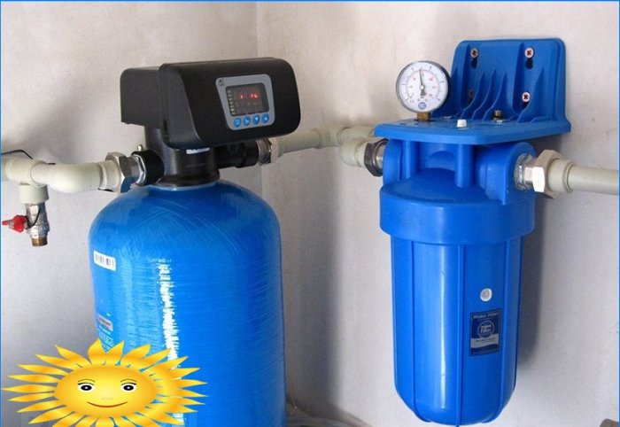 Sistemas de tratamiento de agua: instalación de equipos de tratamiento de agua para el hogar.