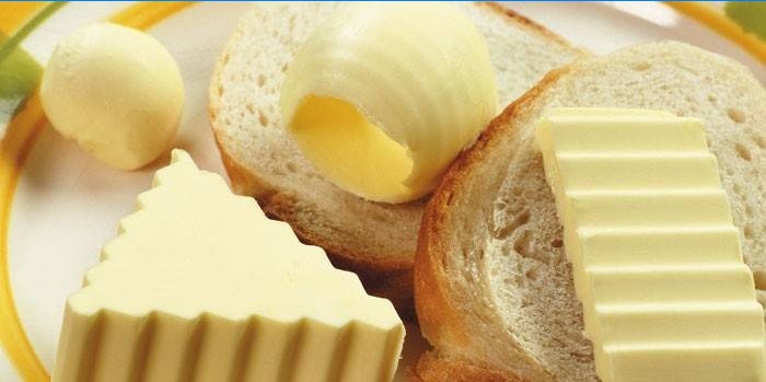 Mantequilla y pan