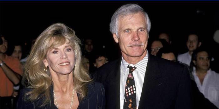 Ted Turner y Jane Fonda