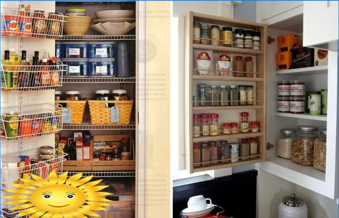 10 ideas sobre cómo organizar el espacio de forma elegante y sencilla en una cocina pequeña