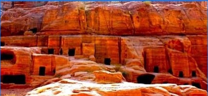 Ciudad de Petra en Jordania