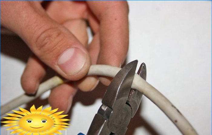 Clase magistral: reparación del cable de alimentación de un taladro.