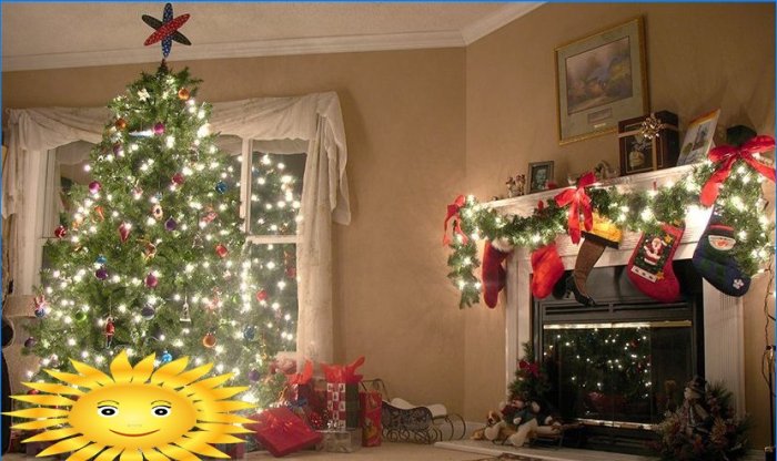 Decoración festiva: como decorar una casa para el nuevo año.