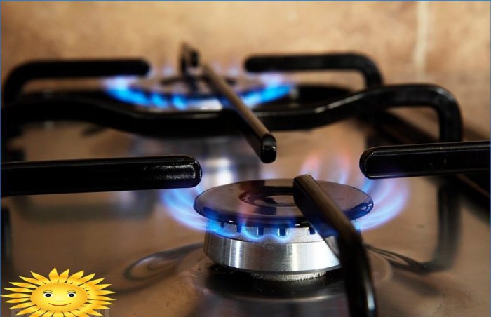 Estufa de gas en la casa: cómo garantizar la seguridad.