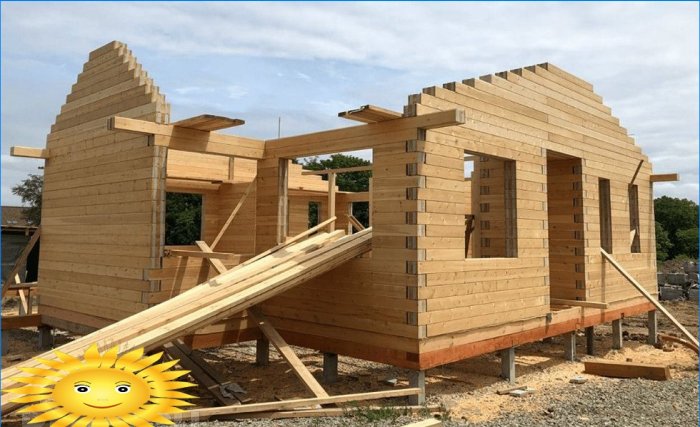 Construyendo una casa con termobeam