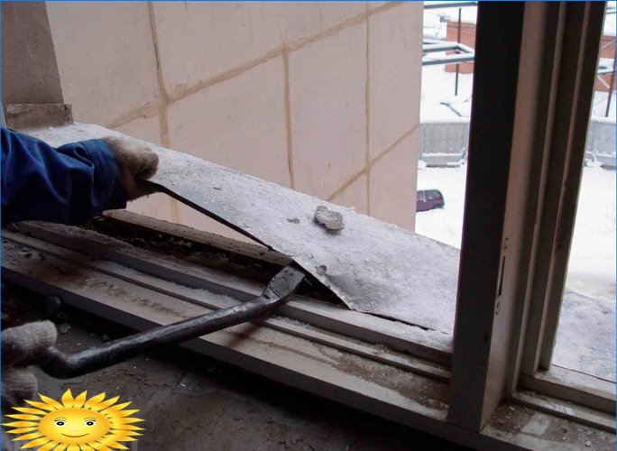 Instalación de ventanas de plástico en invierno: posibles riesgos y su eliminación.