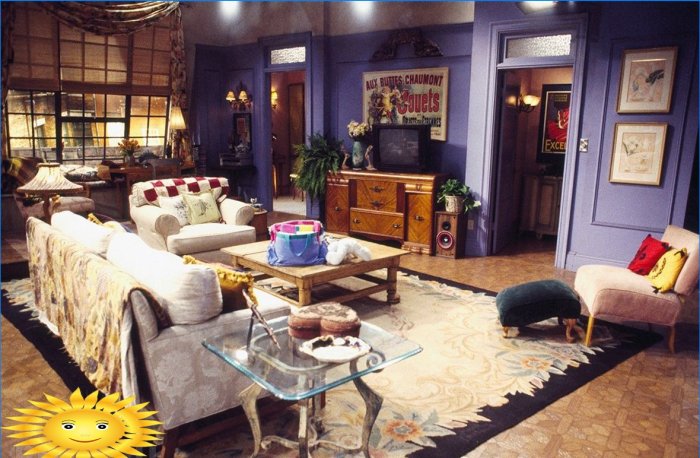 Interiores de series de televisión populares en tu hogar