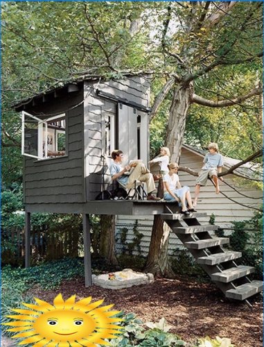 Las mejores casas en los árboles para niños: fotos e ideas.