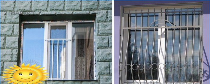 Limitadores y cerraduras para ventanas de plástico