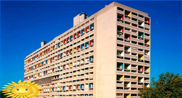 Unidad residencial, Marsella, Francia