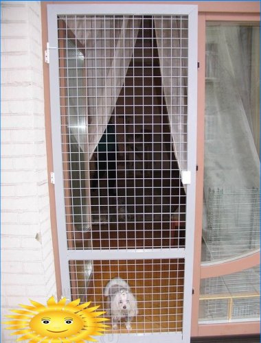 Malla anti-ganado en puertas y ventanas