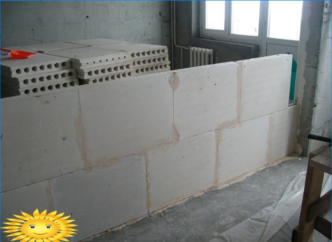 Materiales para la instalación de paredes y tabiques: comparación y precios.