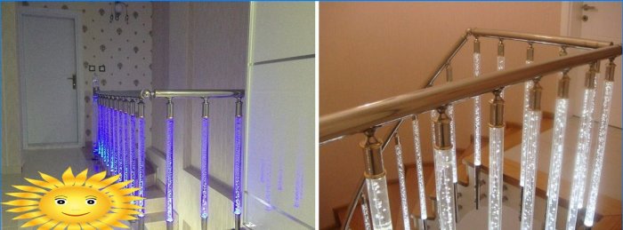 Opciones para iluminar escaleras en la casa.
