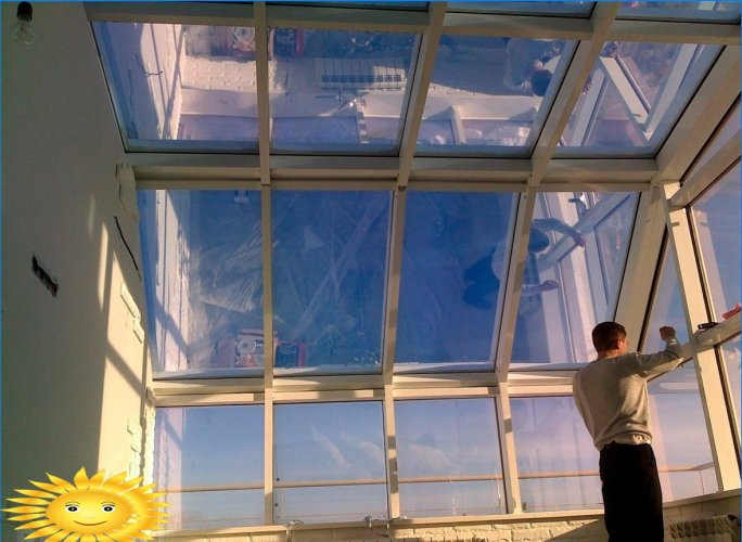 Película térmica en ventanas: características, reglas de instalación.
