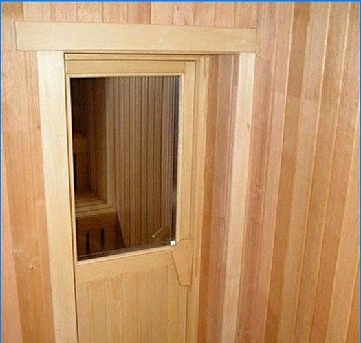 Puerta de la sauna