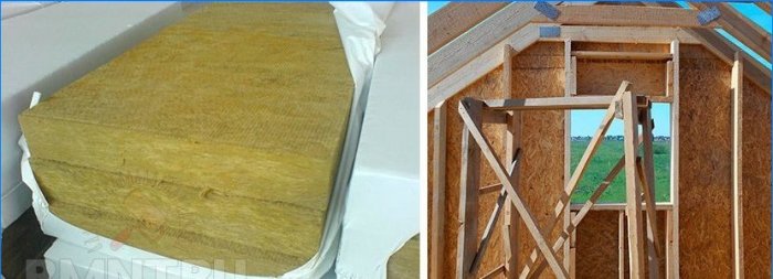 Revestimiento y acabado del frontón de una casa de madera
